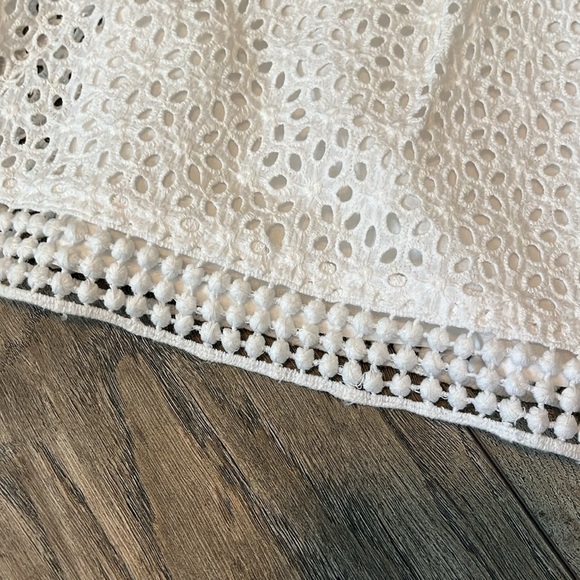 Laundry by Shelli Segal white eyelet dress - Picture 5 of 7